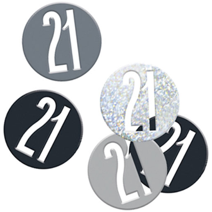 Glitz Black Birthday Confetti
