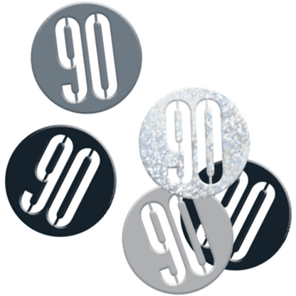 Glitz Black Birthday Confetti