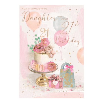 For a Wonderful Daughter (Age 21)