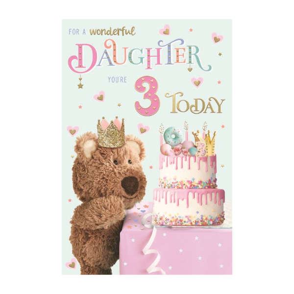 For a Wonderful Daughter (Age 3)