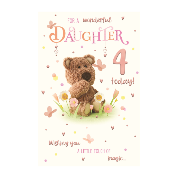 For a Wonderful Daughter (Age 4)