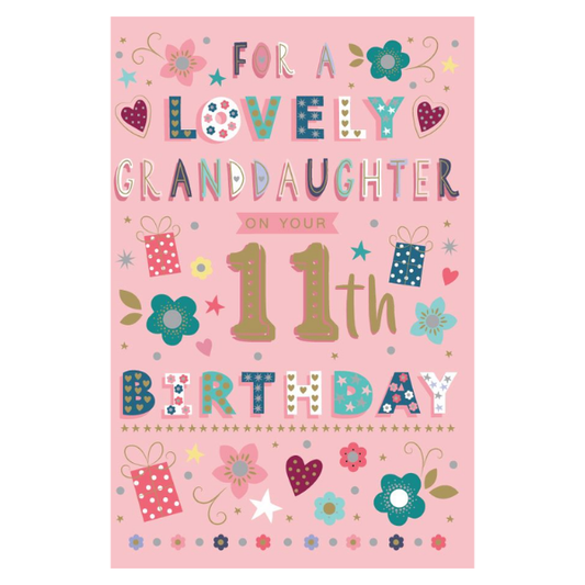 For a Lovely Granddaughter (Age 11)