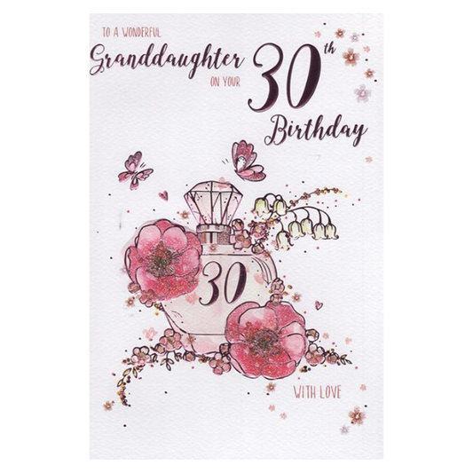 For a Wonderful Granddaughter (Age 30)