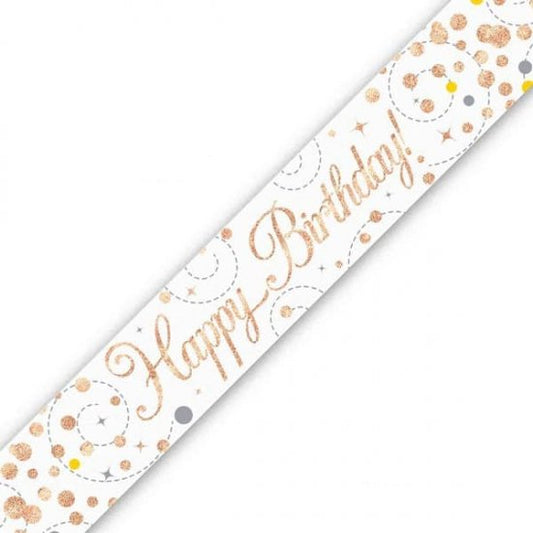 Sparkling Fizz Birthday Banner