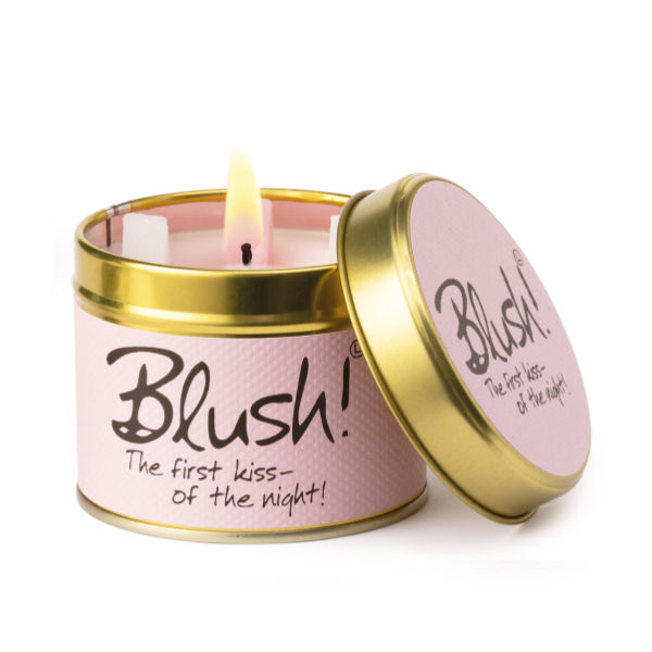 Lily Flame Candle Blush