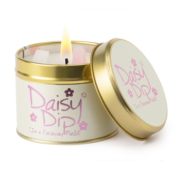 Lily Flame Candle Daisy Dip