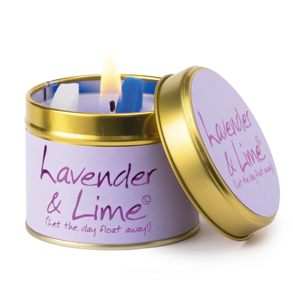 Lily Flame Candle Lavender & Lime