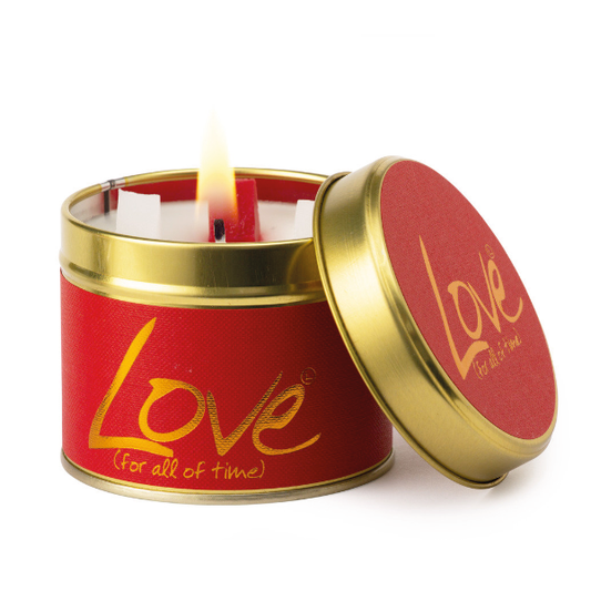 Lily Flame Candle Love