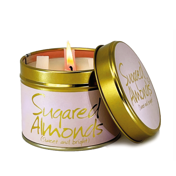 Lily Flame Candle Sugared Almonds