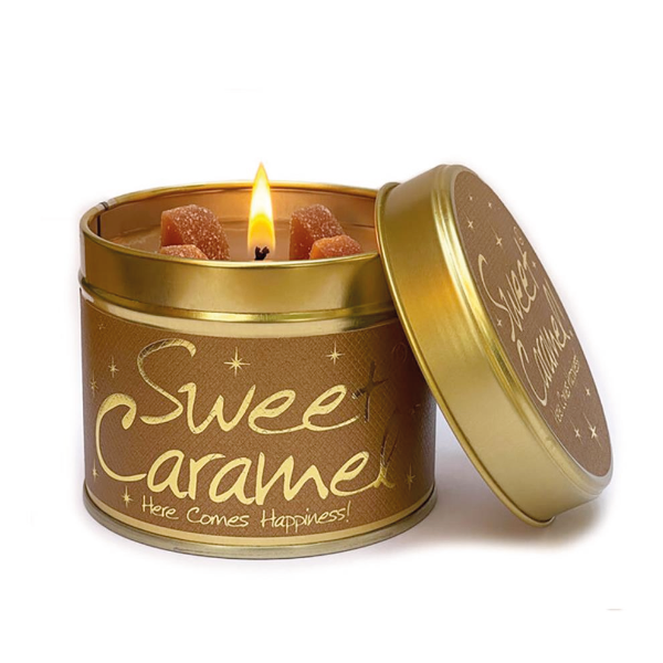 Lily Flame Candle Sweet Caramel