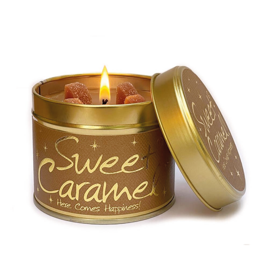 Lily Flame Candle Sweet Caramel