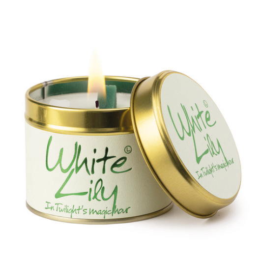 Lily Flame Candle White Lily